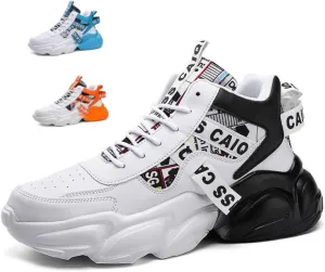 '   Chunky Sneakers Casual Trainers Fashion Workout Gym Tennis Shoes Trendy Youth Student Thick Sole for Men