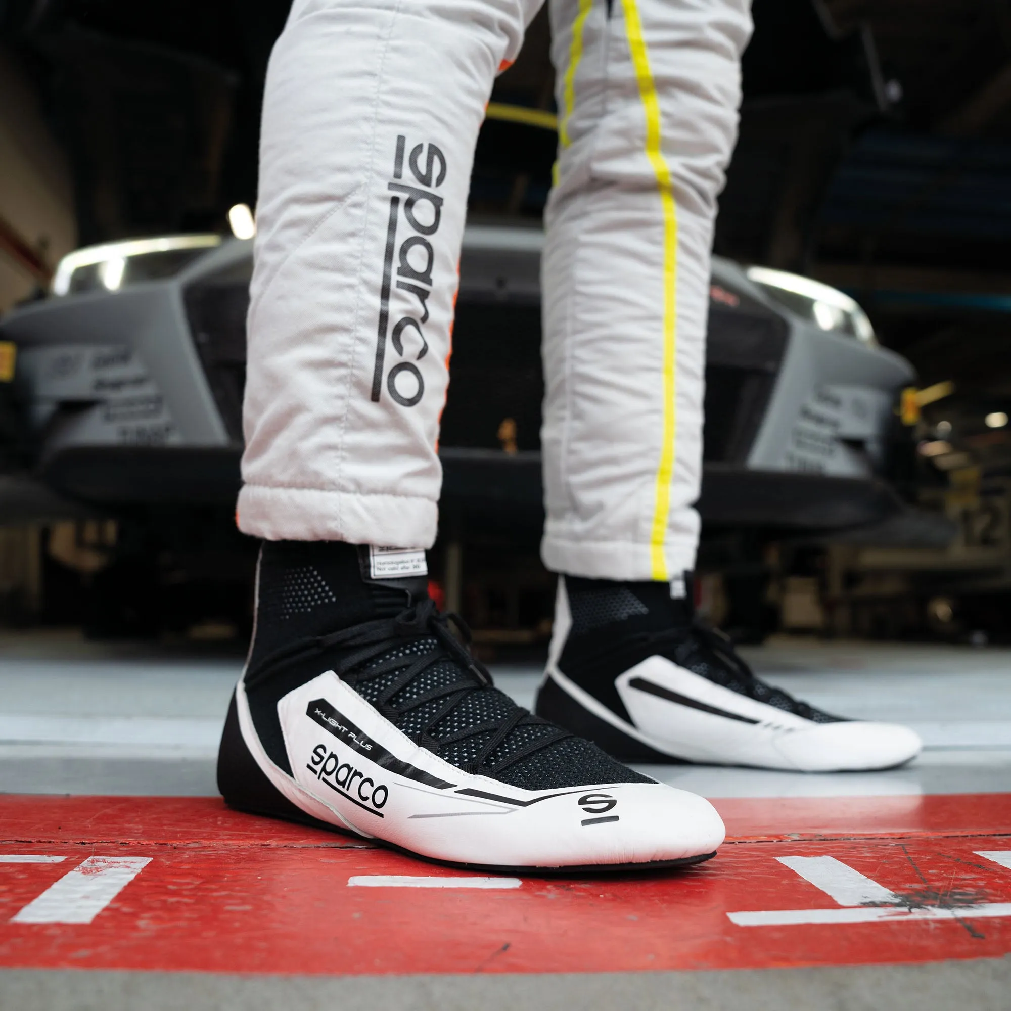 2025 Sparco K-RAPID Karting Boots Shoes Lace Up Version FIA 8877 Approved Spec