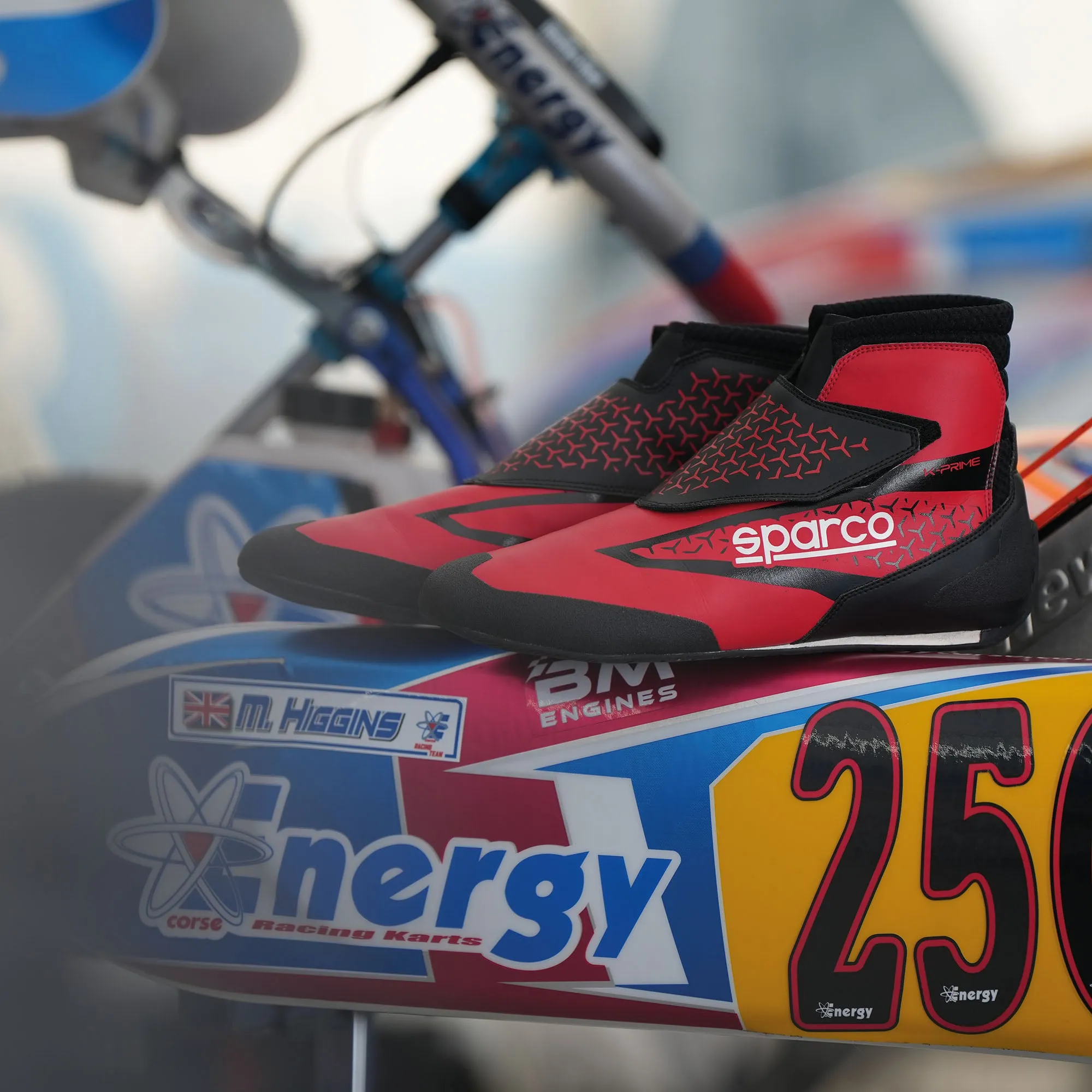 2025 Sparco K-RAPID Karting Boots Shoes Lace Up Version FIA 8877 Approved Spec