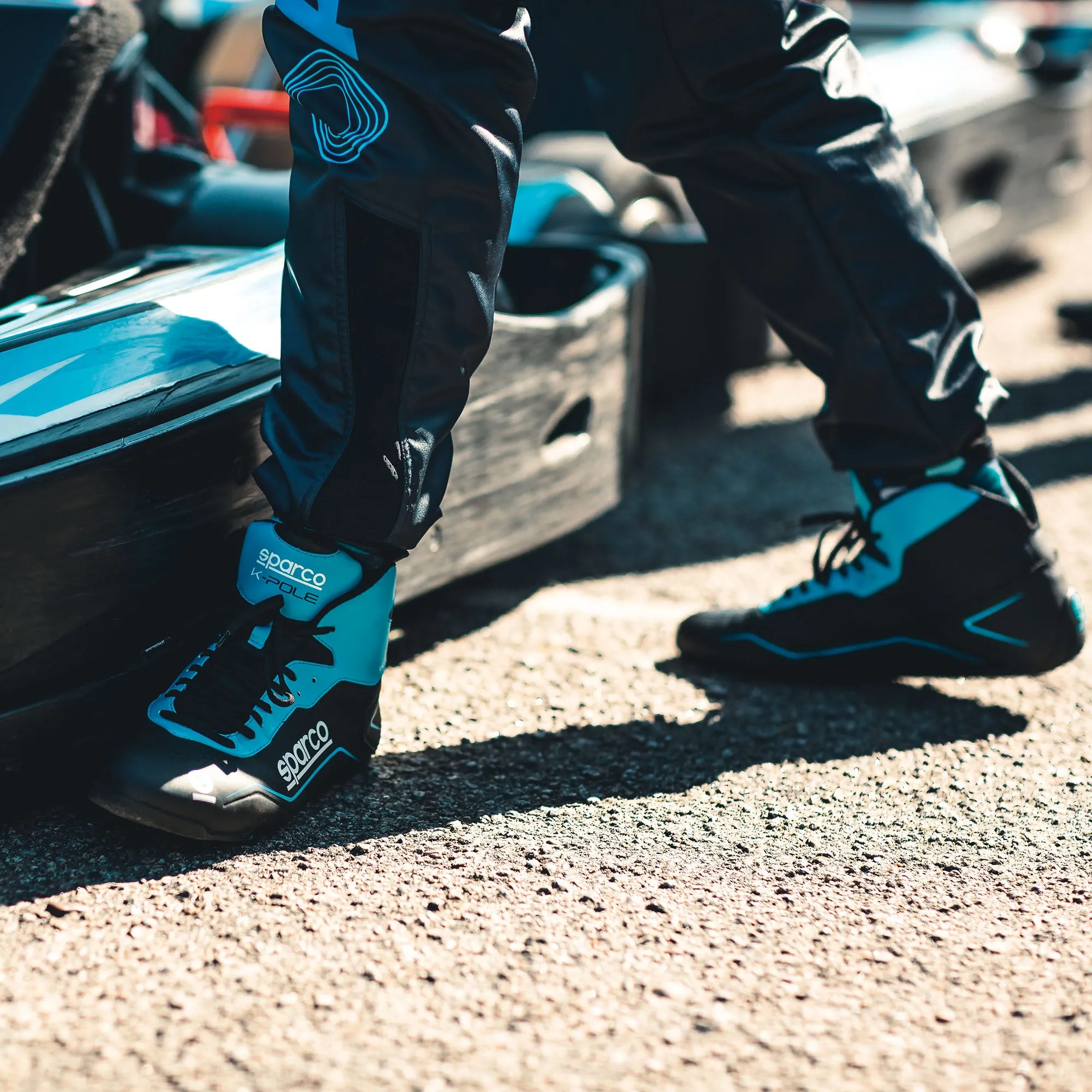 2025 Sparco K-RAPID Karting Boots Shoes Lace Up Version FIA 8877 Approved Spec