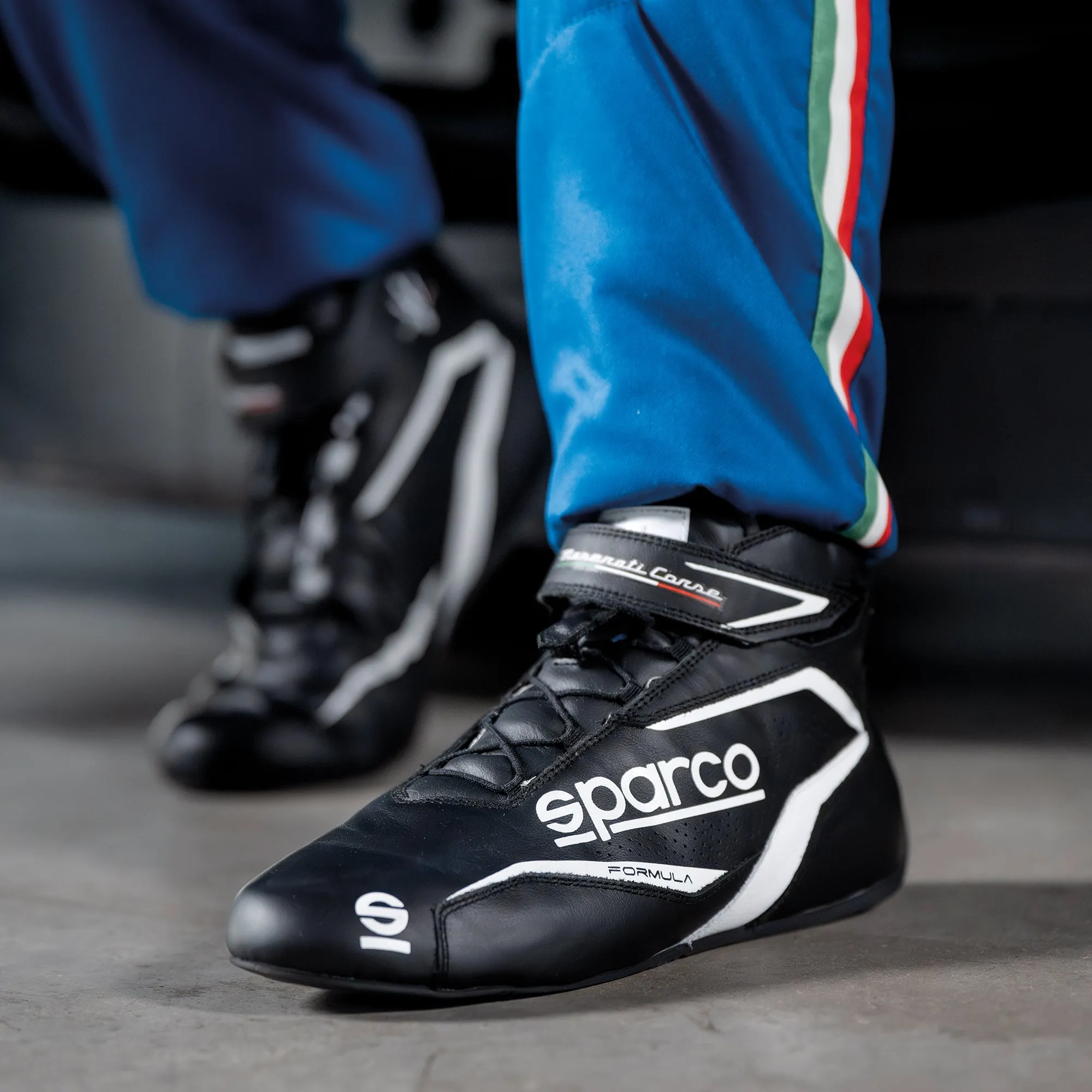 2025 Sparco K-RAPID Karting Boots Shoes Lace Up Version FIA 8877 Approved Spec