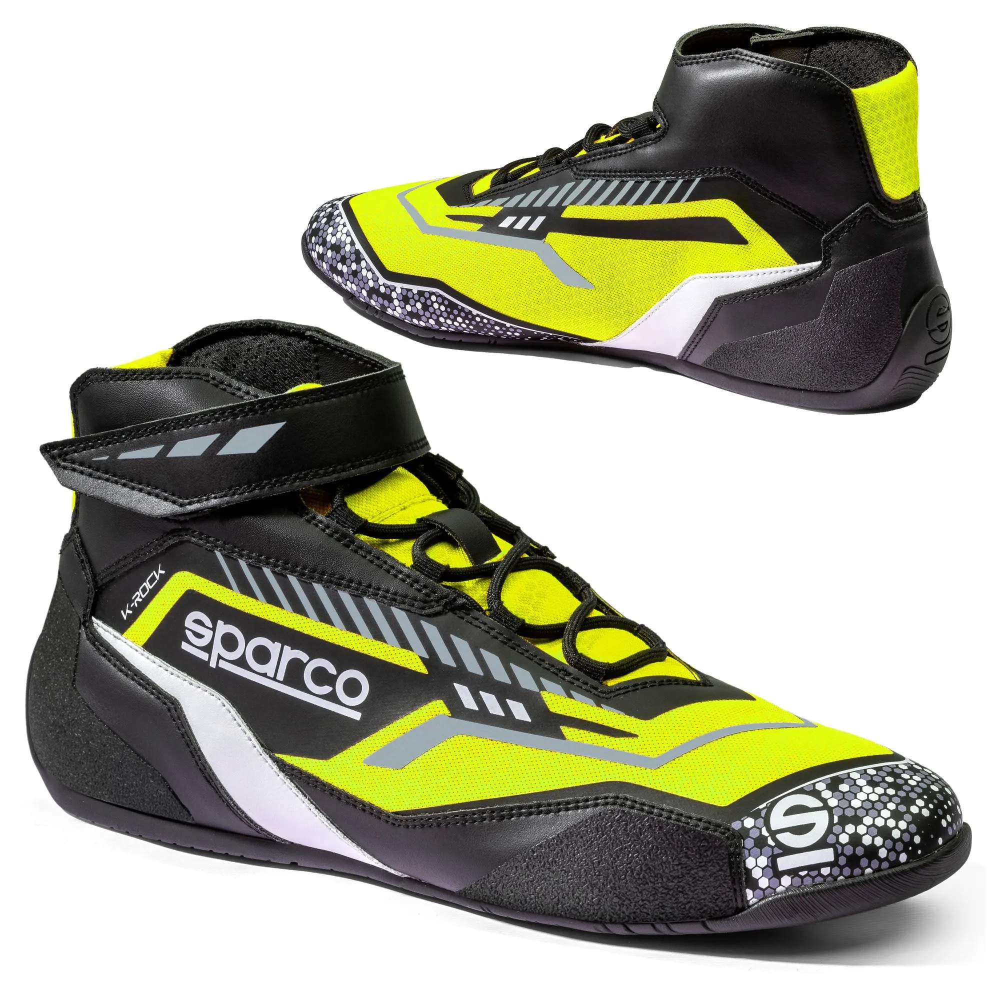 2025 Sparco K-ROCK Karting Boots Kart Shoes in 4 New Colours Adult & Kid Sizes