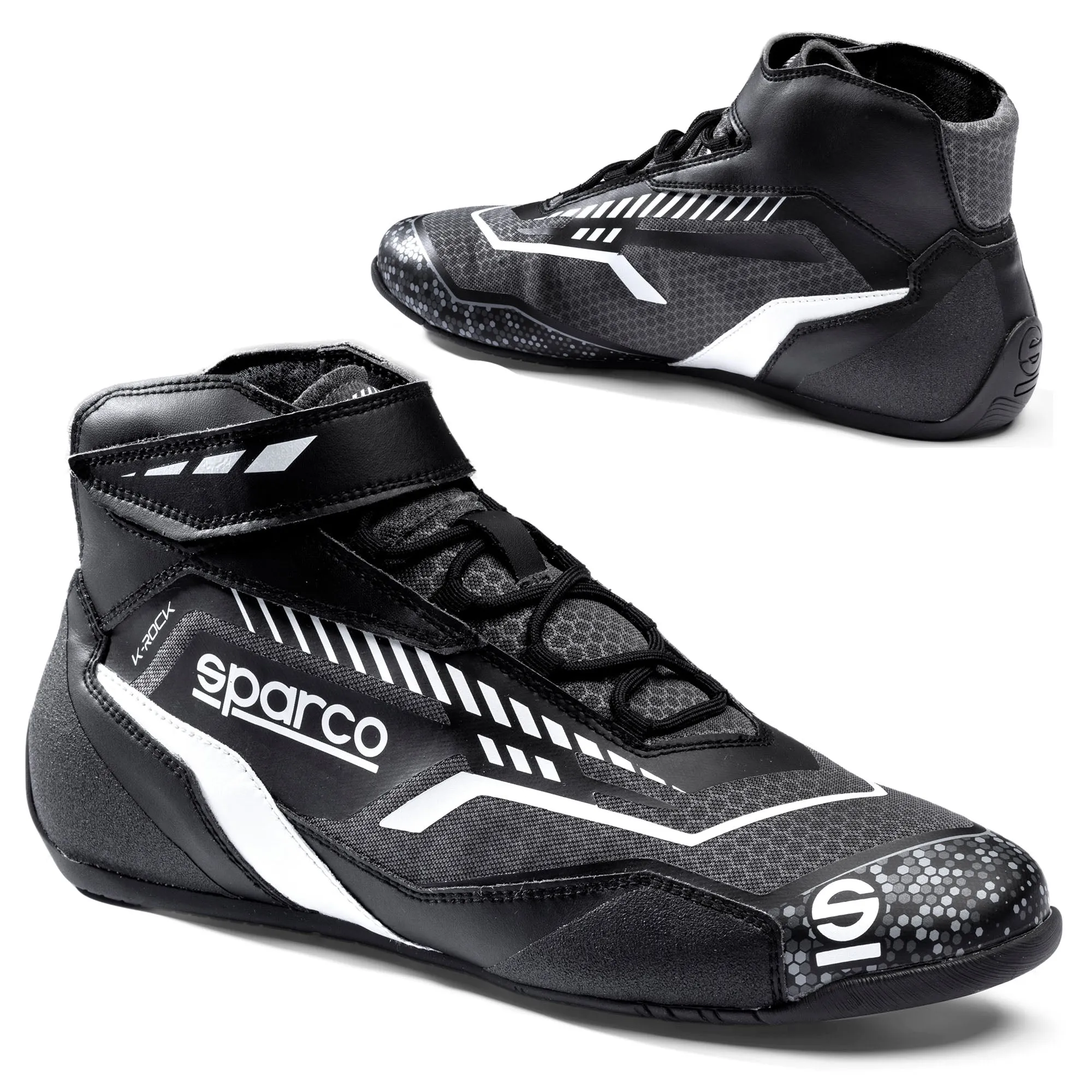 2025 Sparco K-ROCK Karting Boots Kart Shoes in 4 New Colours Adult & Kid Sizes