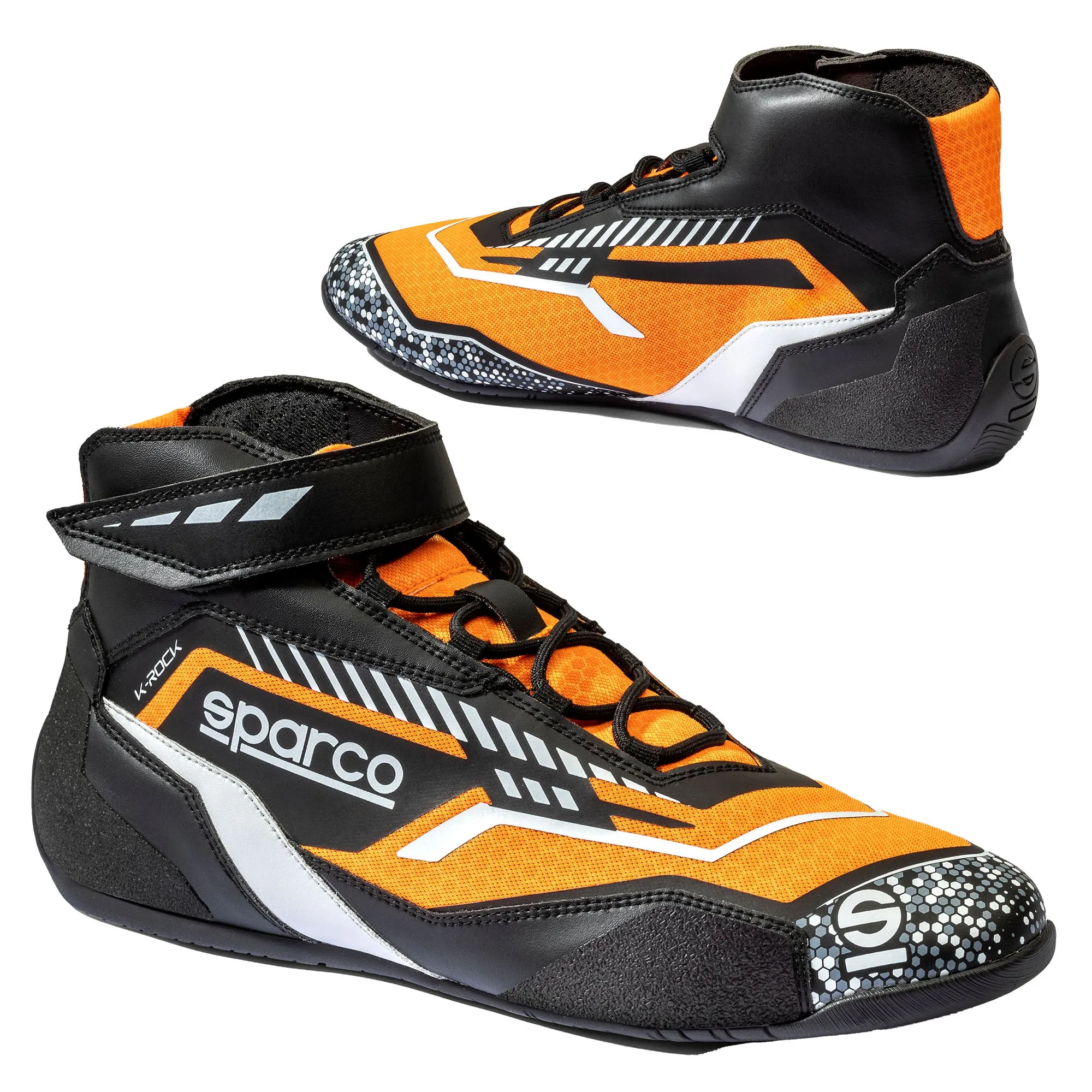 2025 Sparco K-ROCK Karting Boots Kart Shoes in 4 New Colours Adult & Kid Sizes