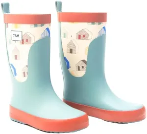 7AM Enfant Toddler Rain Boot - Waterproof Natural Rubber Boots for Unisex Toddlers & Kids, Anti-Slip | Rainwear Collection