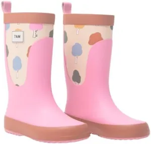 7AM Enfant Toddler Rain Boot - Waterproof Natural Rubber Boots for Unisex Toddlers & Kids, Anti-Slip | Rainwear Collection