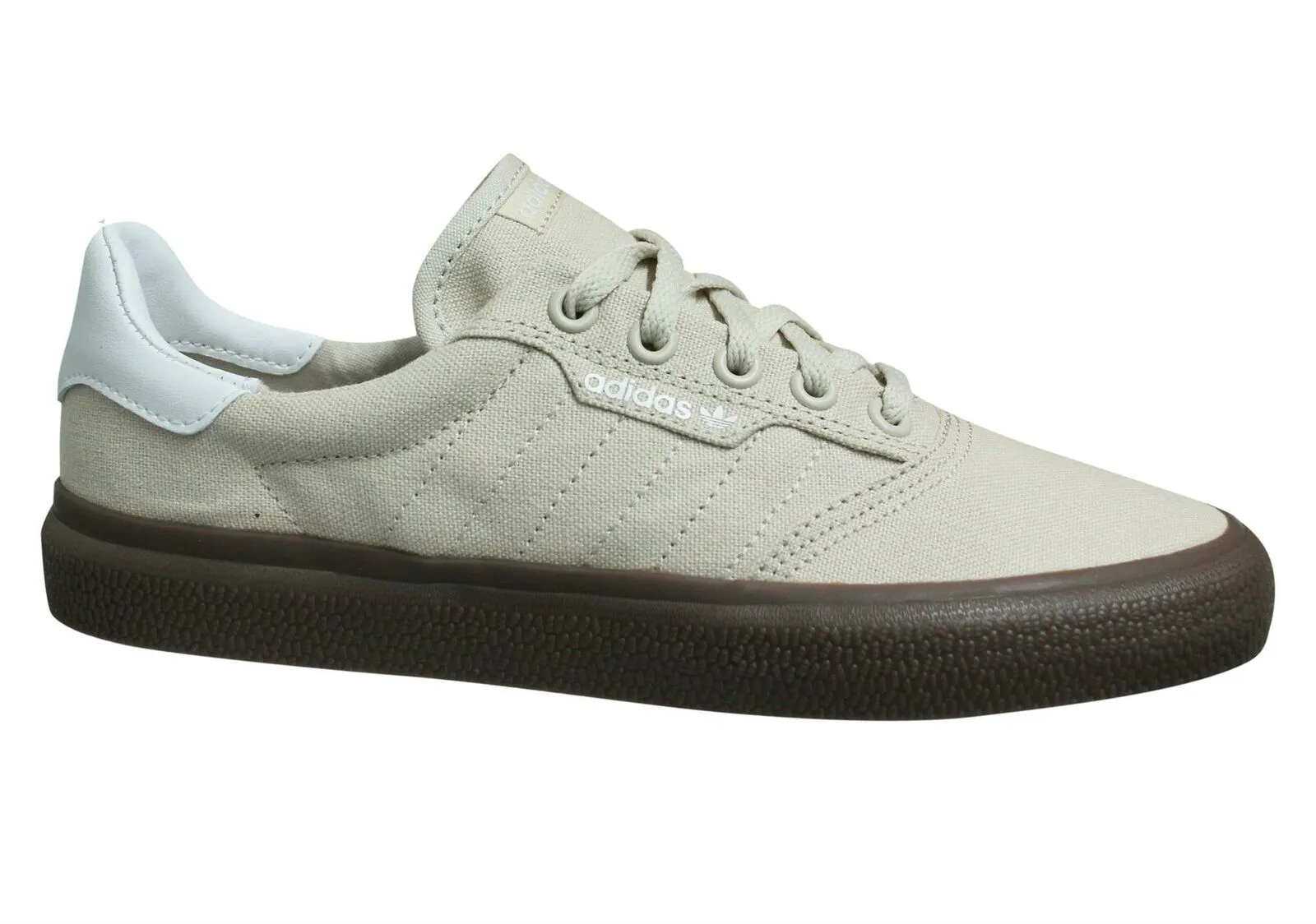 Adidas 3MC Vulc Mens Beige Trainers