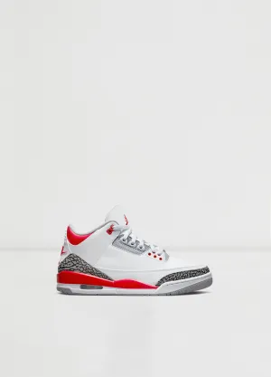 Air Jordan 3 Retro 'Fire Red' Sneakers