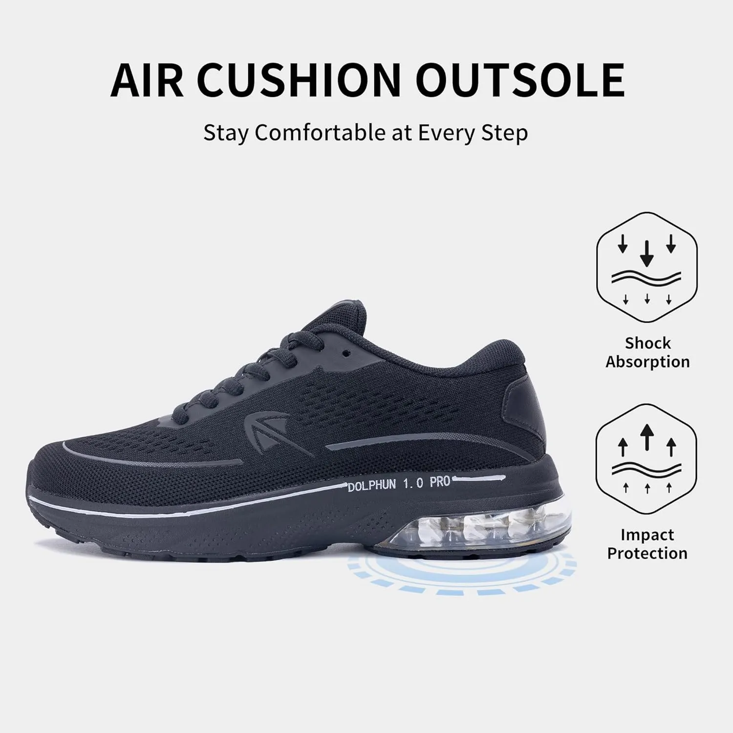 Autper Women's Running Shoes Wide Toe Box Sneakers Women Air Comfortable Arch Support Walking Tennis Athletic Shoes for Jogging Workout Gym Sports US6-11