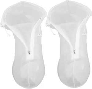 BESPORTBLE Waterproof Fishing Shoe Cover Rain Covers for Shoes Women Rain Shoe Covers Transparent Rain Boot Covers