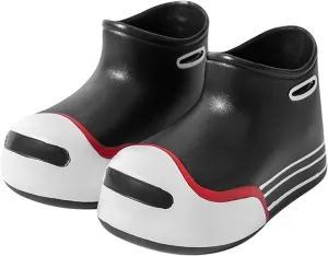 Boys Girls Soft Cute Rain Boots Big Kids Children Rain Boots Portable Comfortable Anti Slip Rainy Girls Leather Shoes