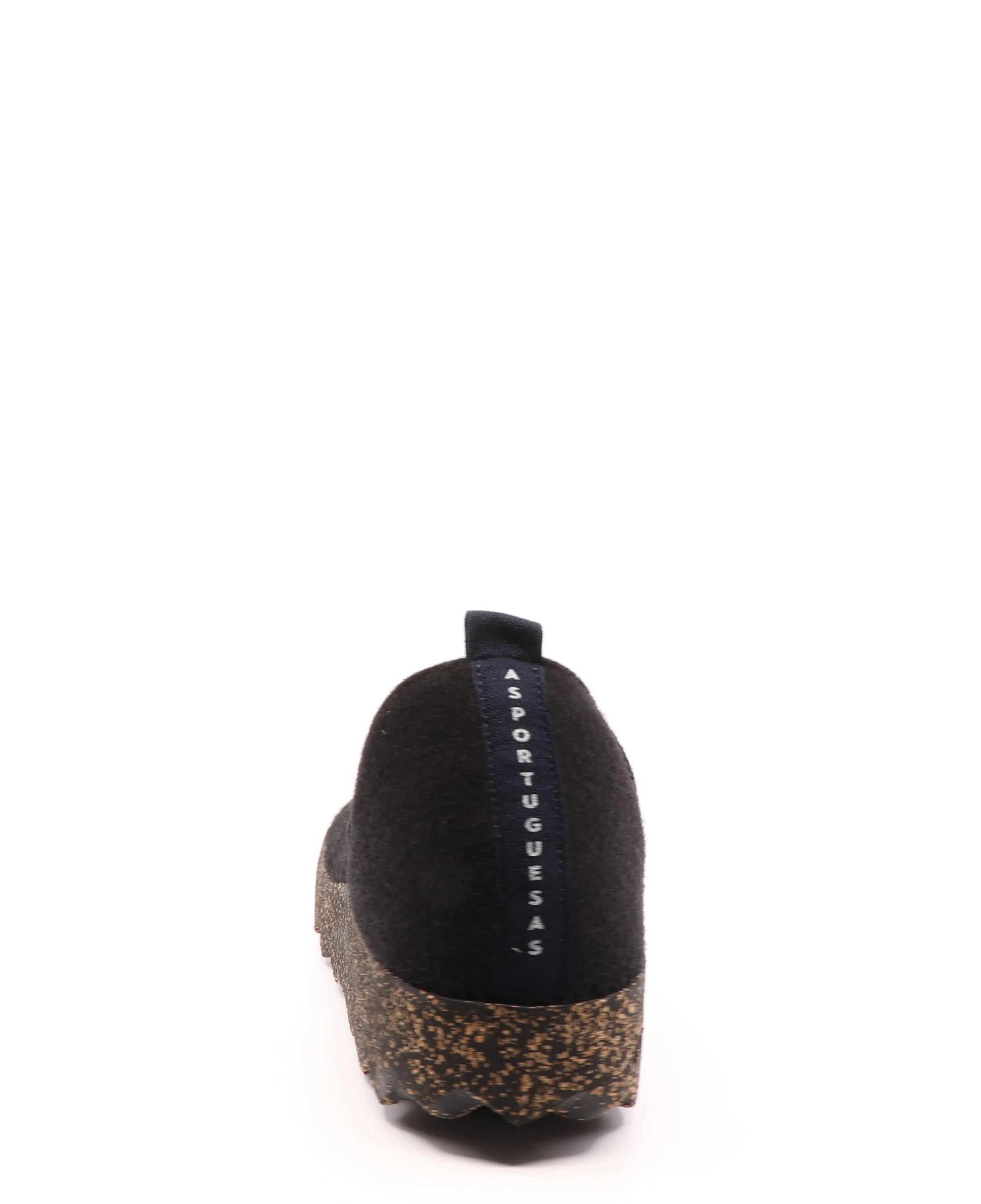 CITY Black Round Toe Shoes
