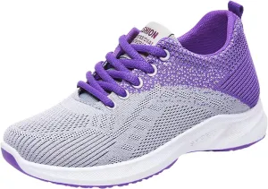 Comfortable Shoes for Women Ladies Tennis Training Running Walking Sneakers Arch Support Non Slip Orthopedic Shoes
