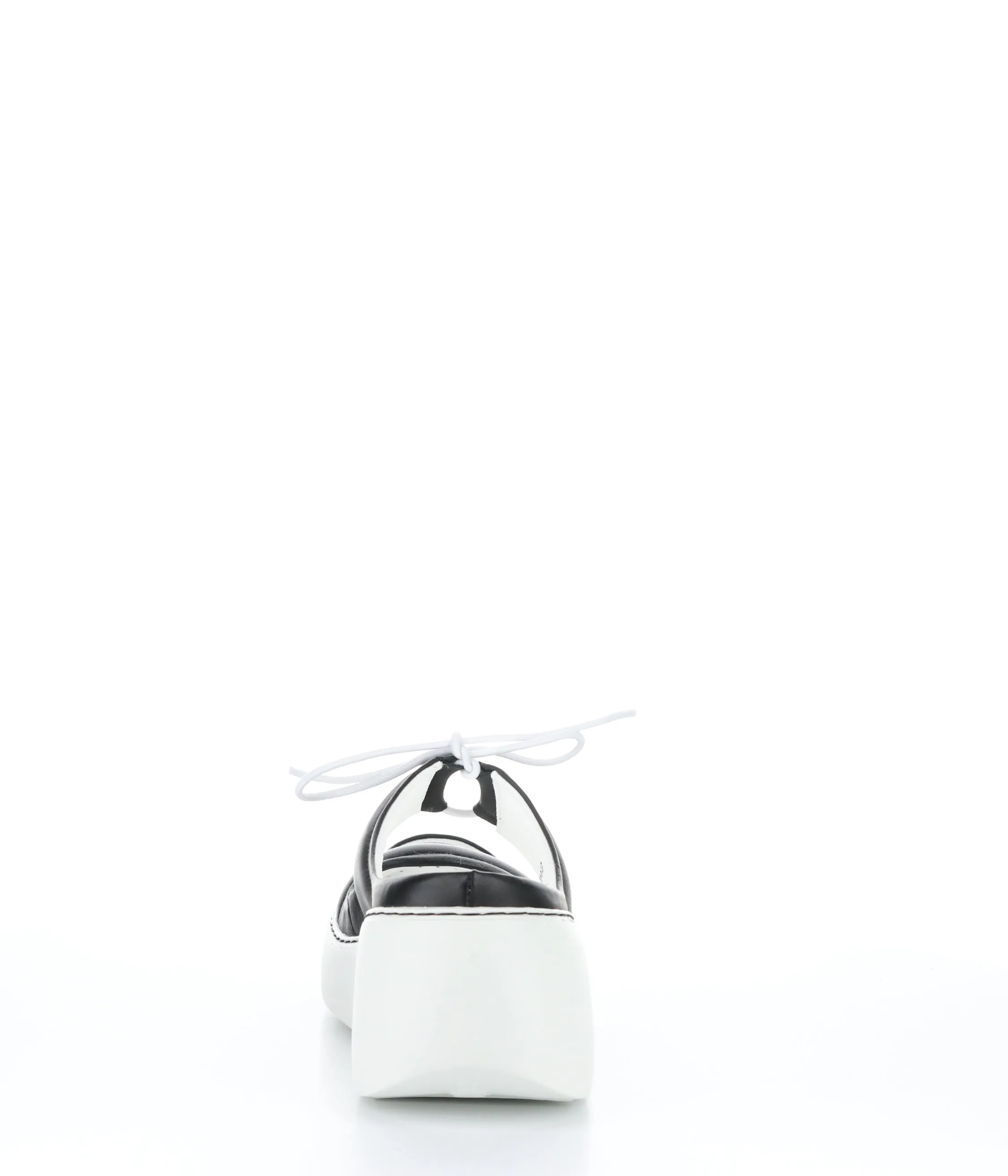 DARE520FLY BLACK Round Toe Shoes
