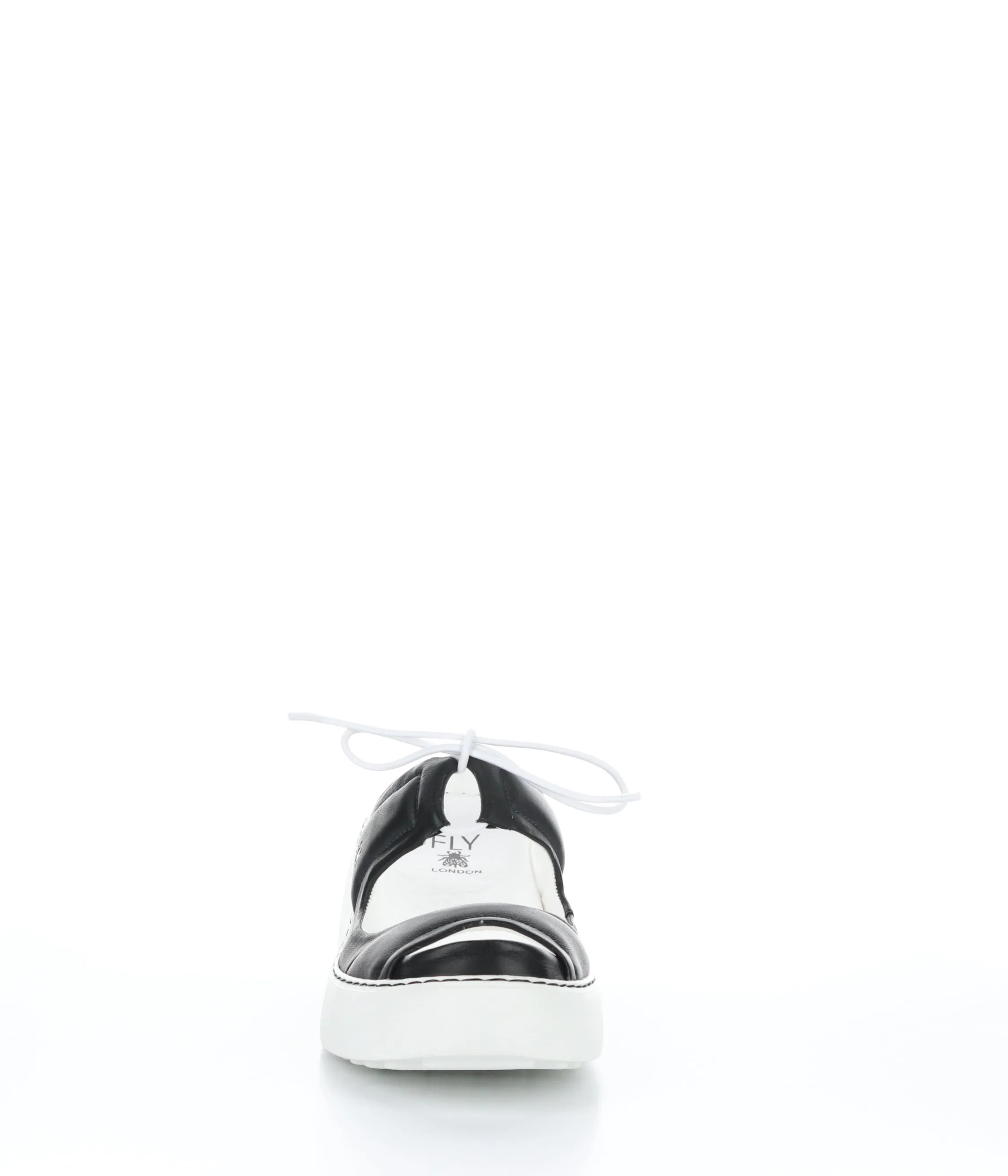 DARE520FLY BLACK Round Toe Shoes