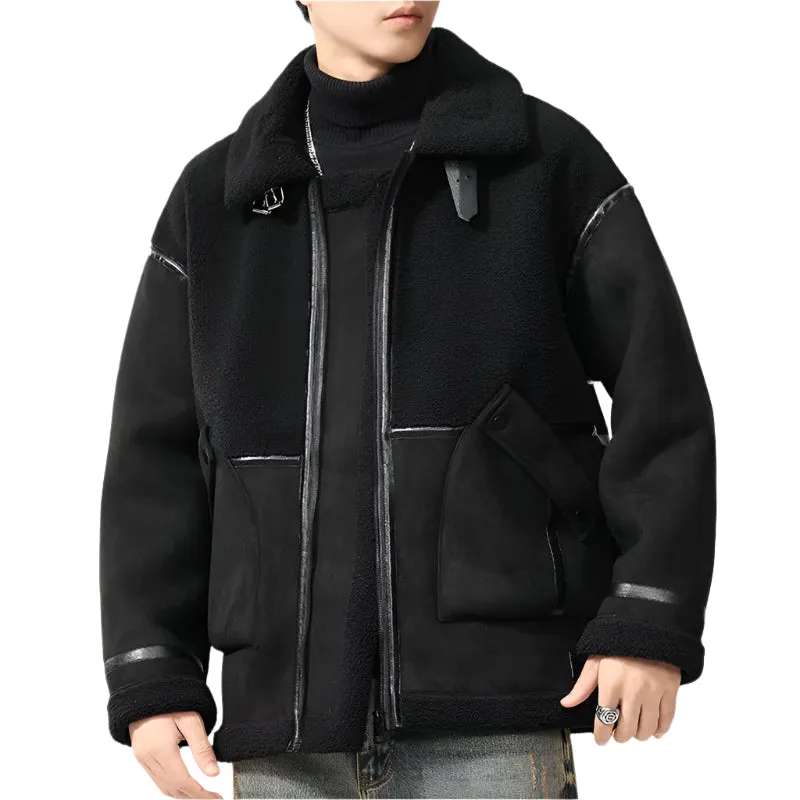 Derrington Spliced Suede Jacket