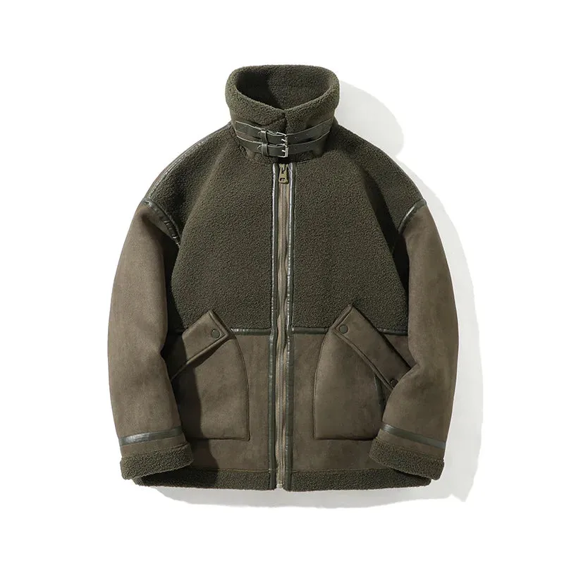 Derrington Spliced Suede Jacket