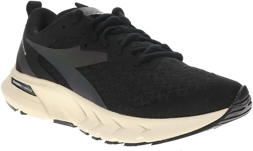 Diadora Mens Mythos Blushield Volo Hip Running Sneakers Shoes - Black
