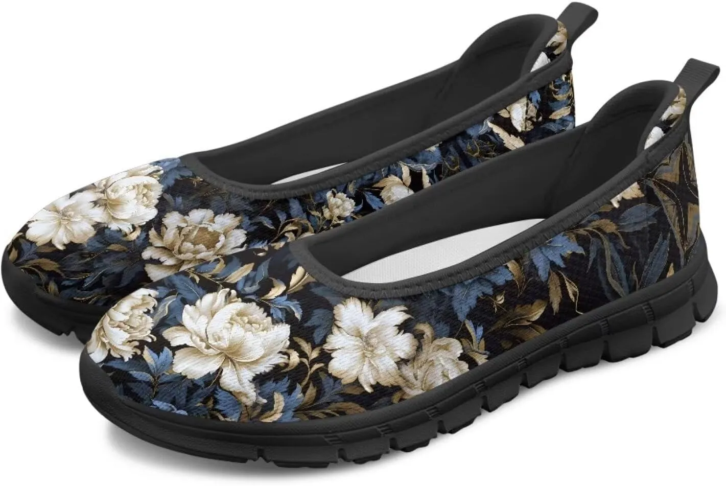 Doojoayie Ladies Slip On Shoes Trendy Loafers for Women Daily Business Wedding Wear