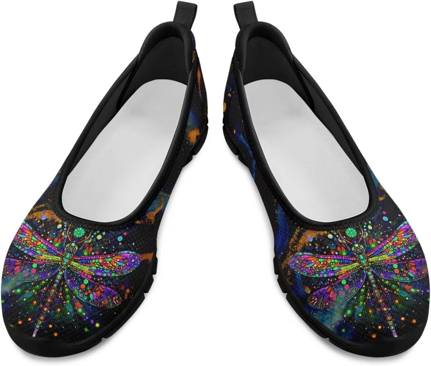 Doojoayie Ladies Slip On Shoes Trendy Loafers for Women Daily Business Wedding Wear