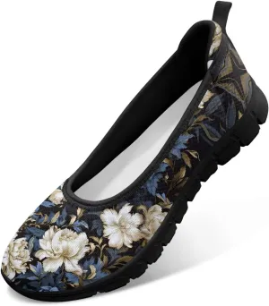 Doojoayie Ladies Slip On Shoes Trendy Loafers for Women Daily Business Wedding Wear