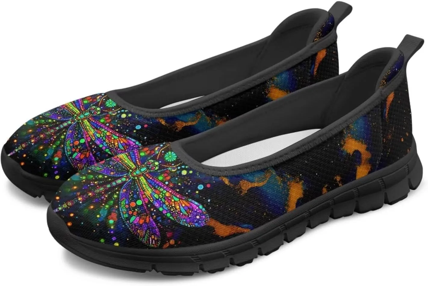 Doojoayie Ladies Slip On Shoes Trendy Loafers for Women Daily Business Wedding Wear