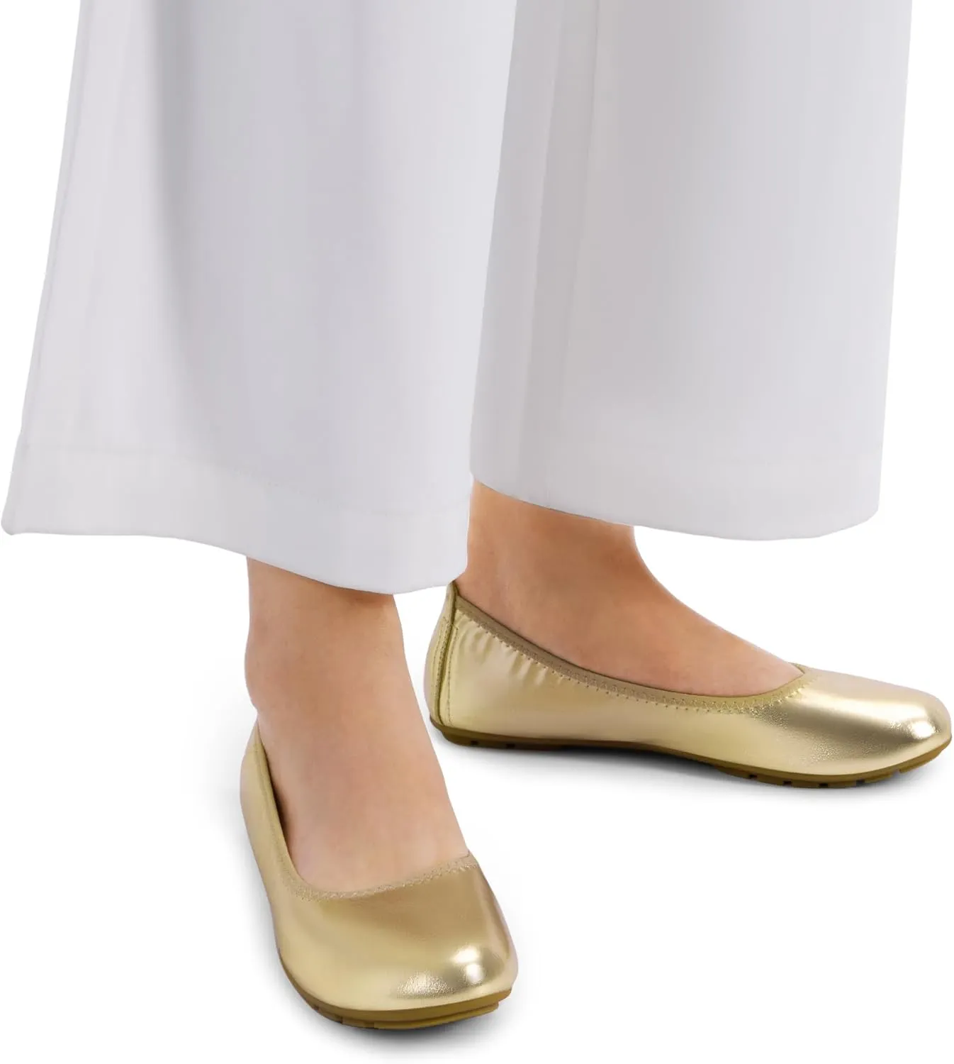 DREAM PAIRS Womens Ballet Flats Foldable Round Toe Dressy Comfortable Slip On Dress Shoes