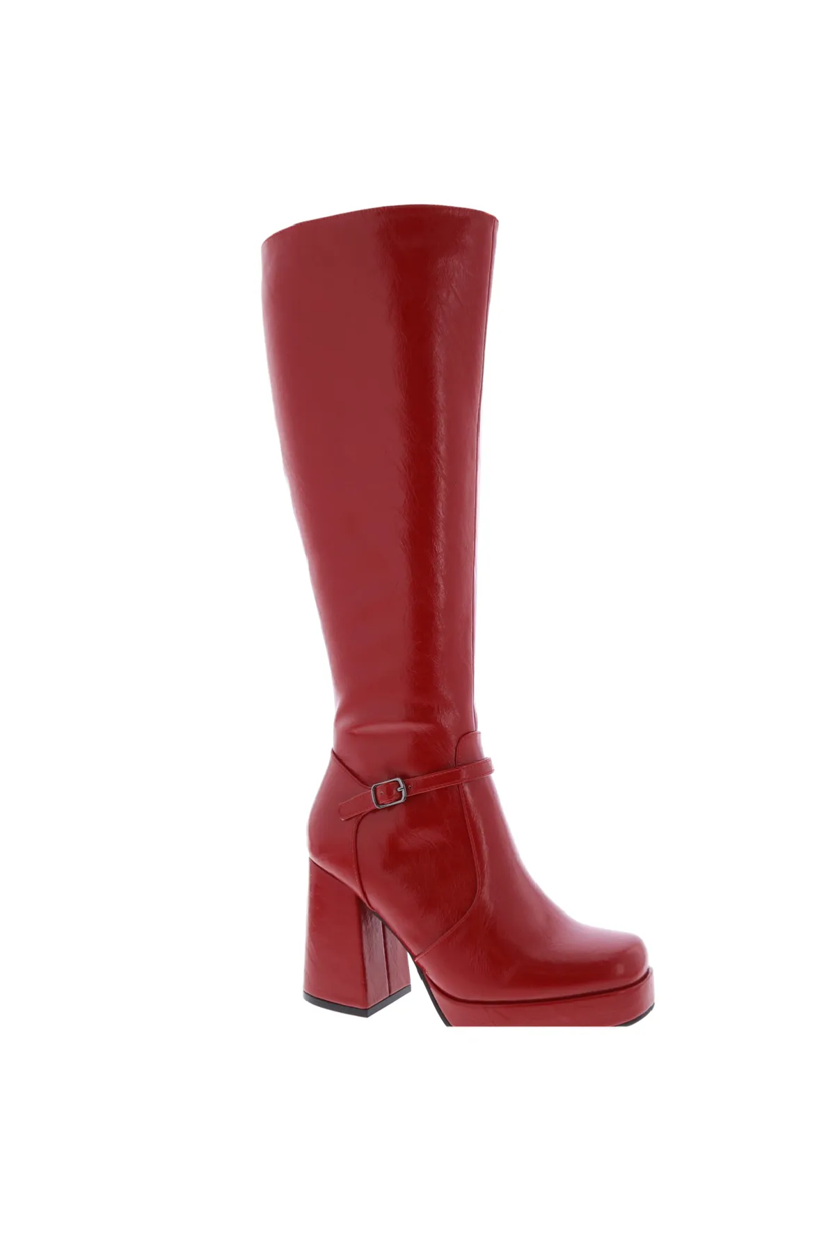 East Buckle Boots (Red)