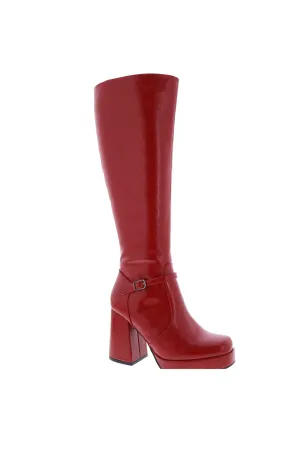 East Buckle Boots (Red)