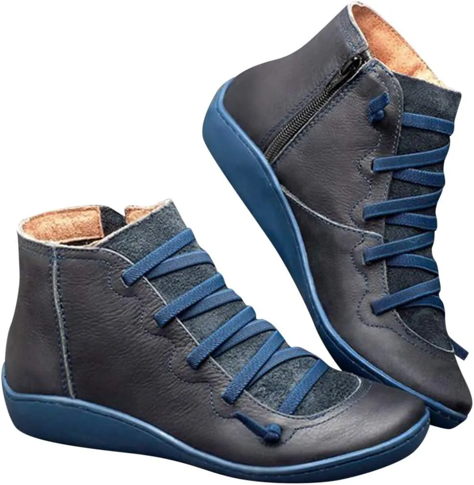 Fall Boots for Women 2024 Ankle Lace Up Booties Women Womens Western Booties Heeled Bootie for Women Dressy Non Slip Slip On Lug Sole Low Heel Chelsea Fashion