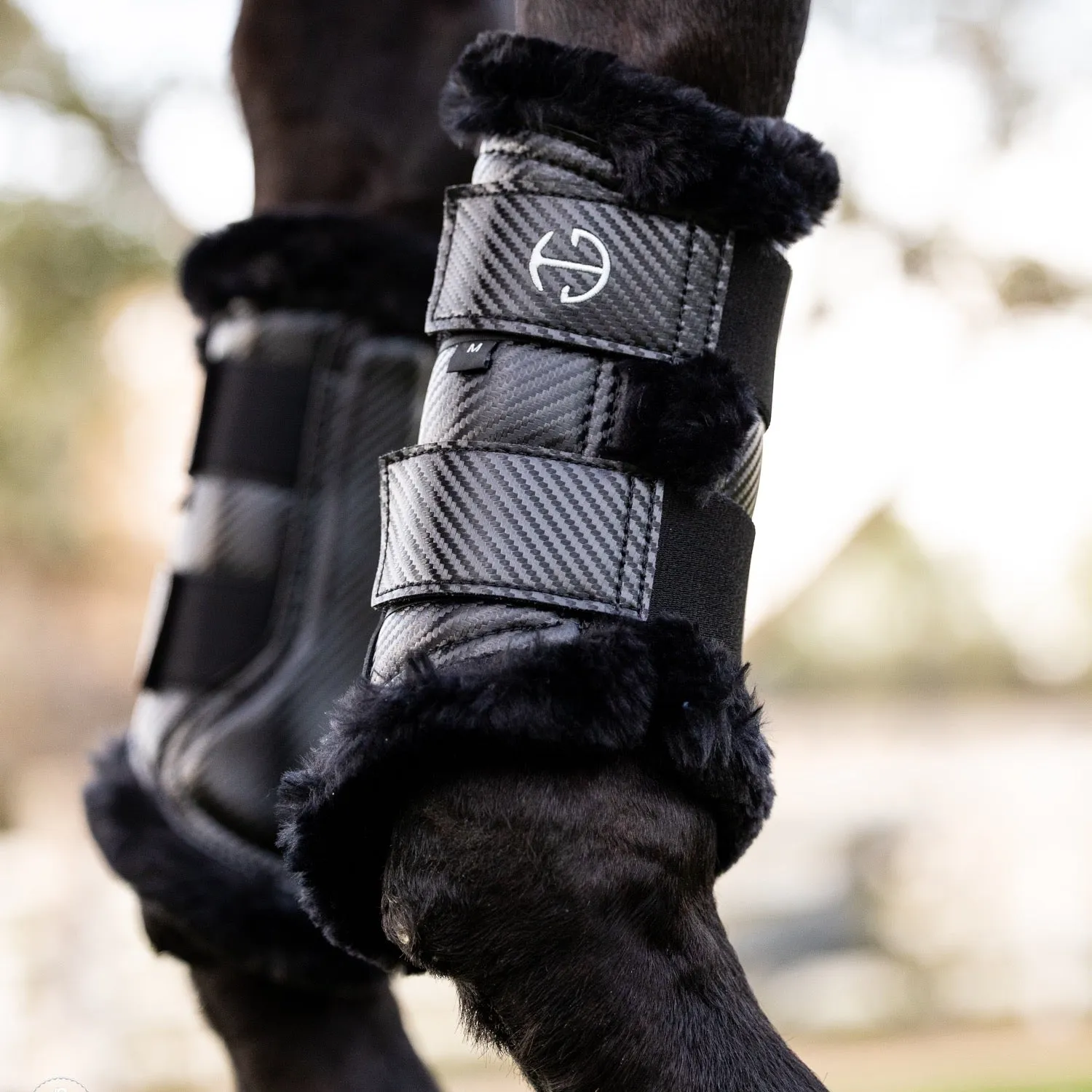 Halter Ego Brushing Boots - Black