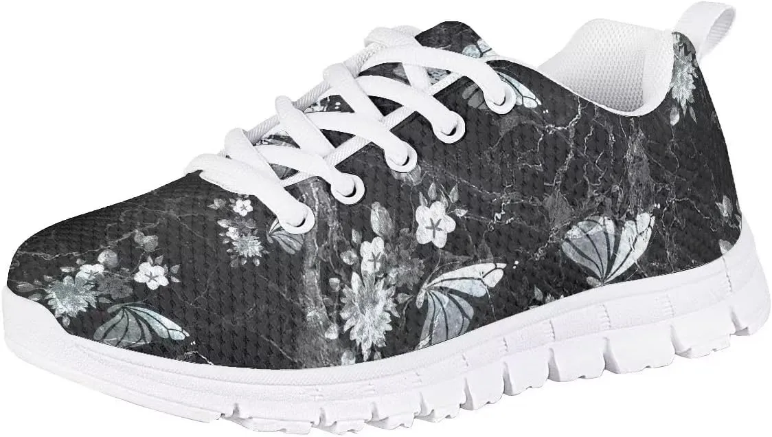 Hawapod Kids Running Shoes Boys Girls Lightweight Breathable Easy Walk Tennis Sneakers