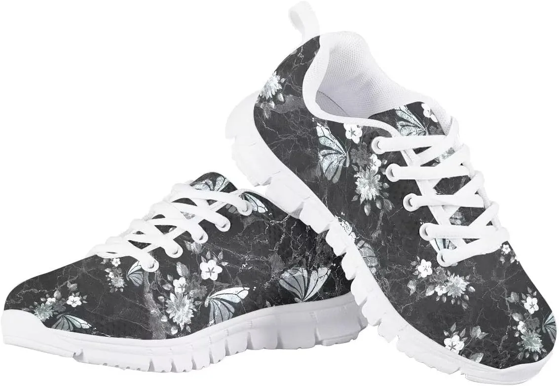 Hawapod Kids Running Shoes Boys Girls Lightweight Breathable Easy Walk Tennis Sneakers