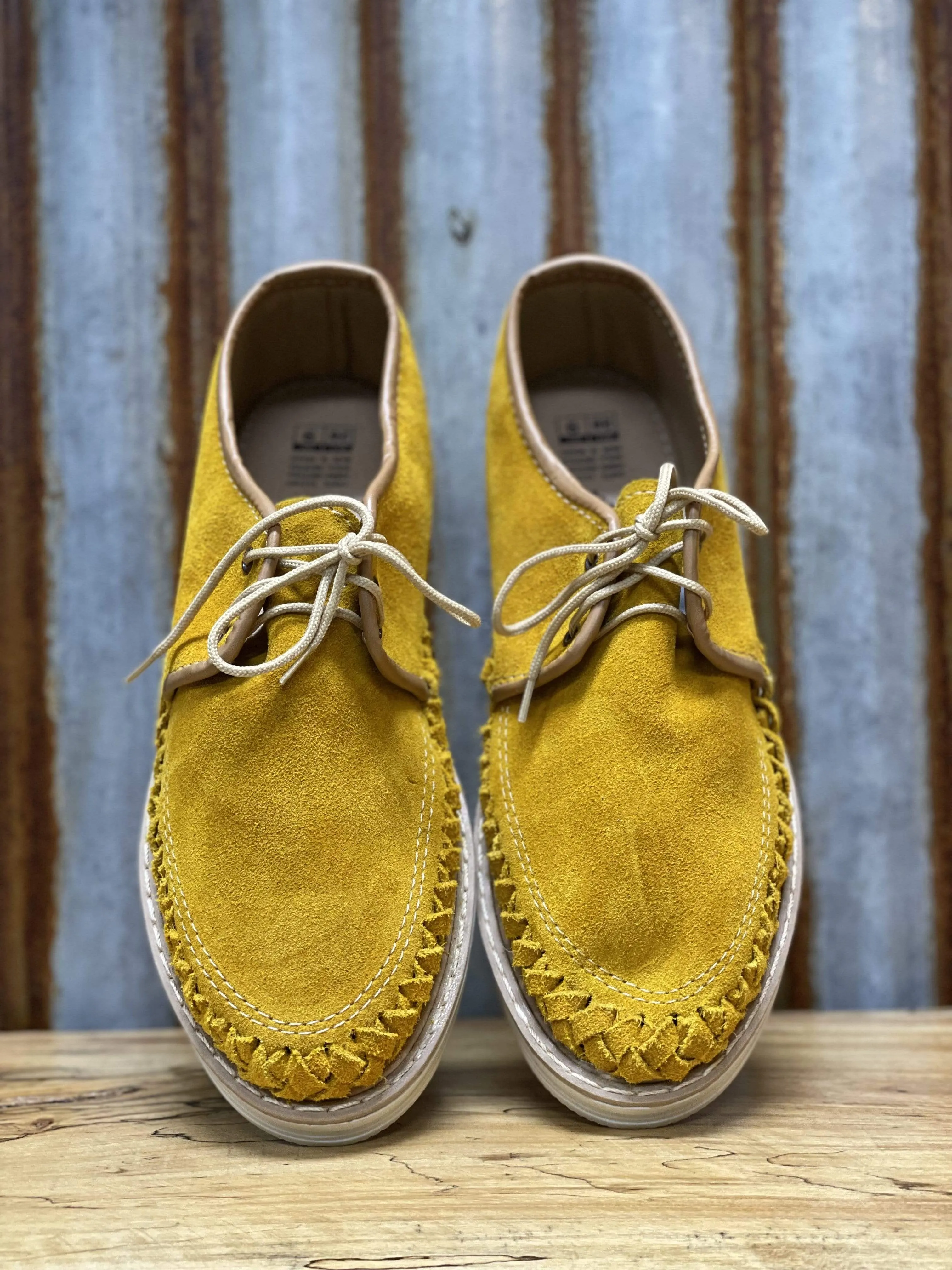 Lace Up Suede Moccasin