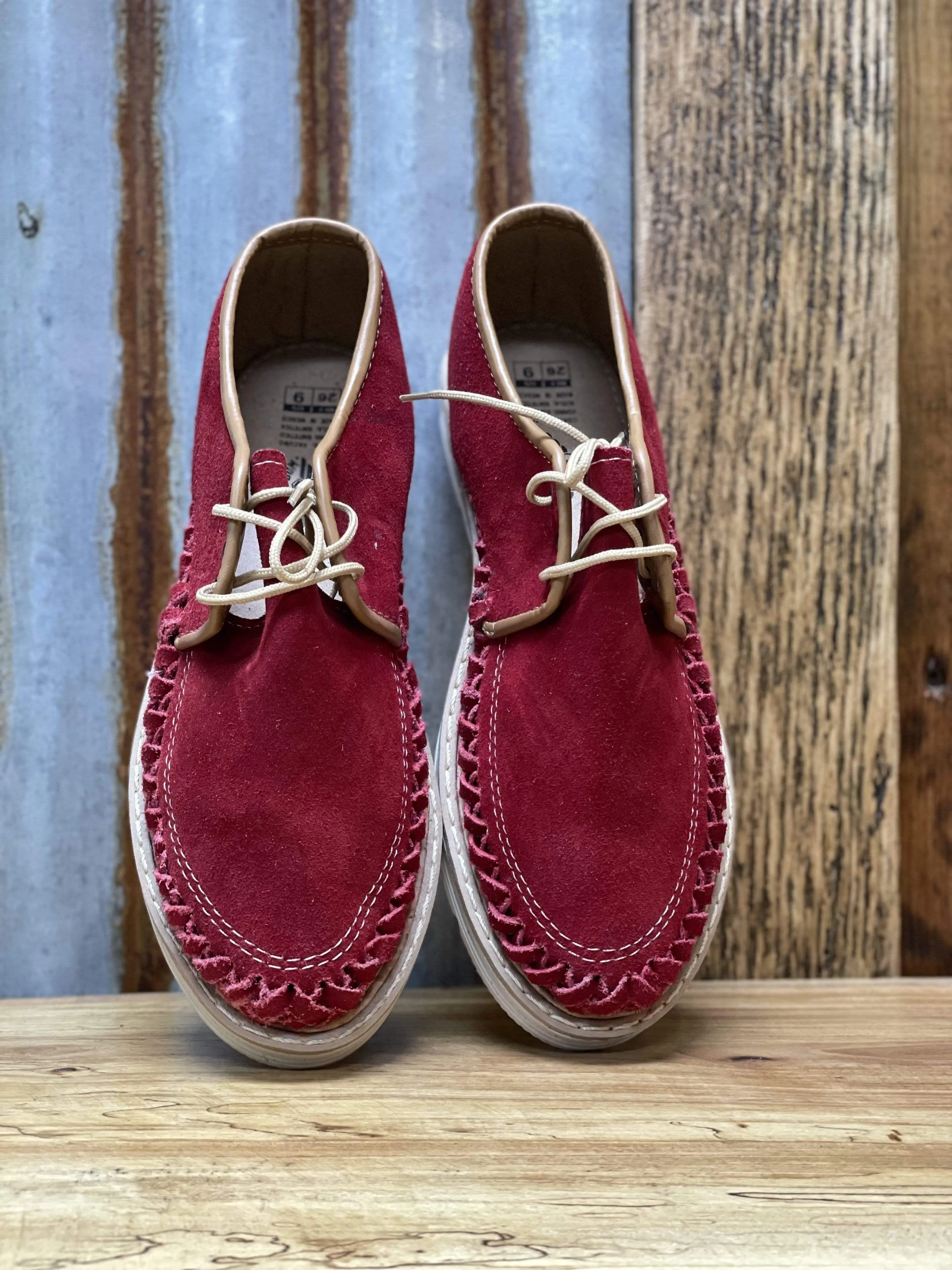 Lace Up Suede Moccasin