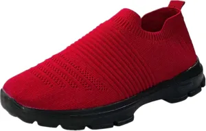 Ladmiple Shoes For Women Sneakers Trendy Slip On Running Shoes Non Slip Walking Shoes Gym Workout Tennis Fashion Sneakers
