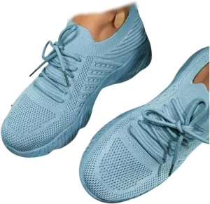 Ladmiple Sneakers For Women Trendy 2025 Slip On Running Shoes Lightweight Gym Workout Walking Tennis Shoes Fashion Sneakers
