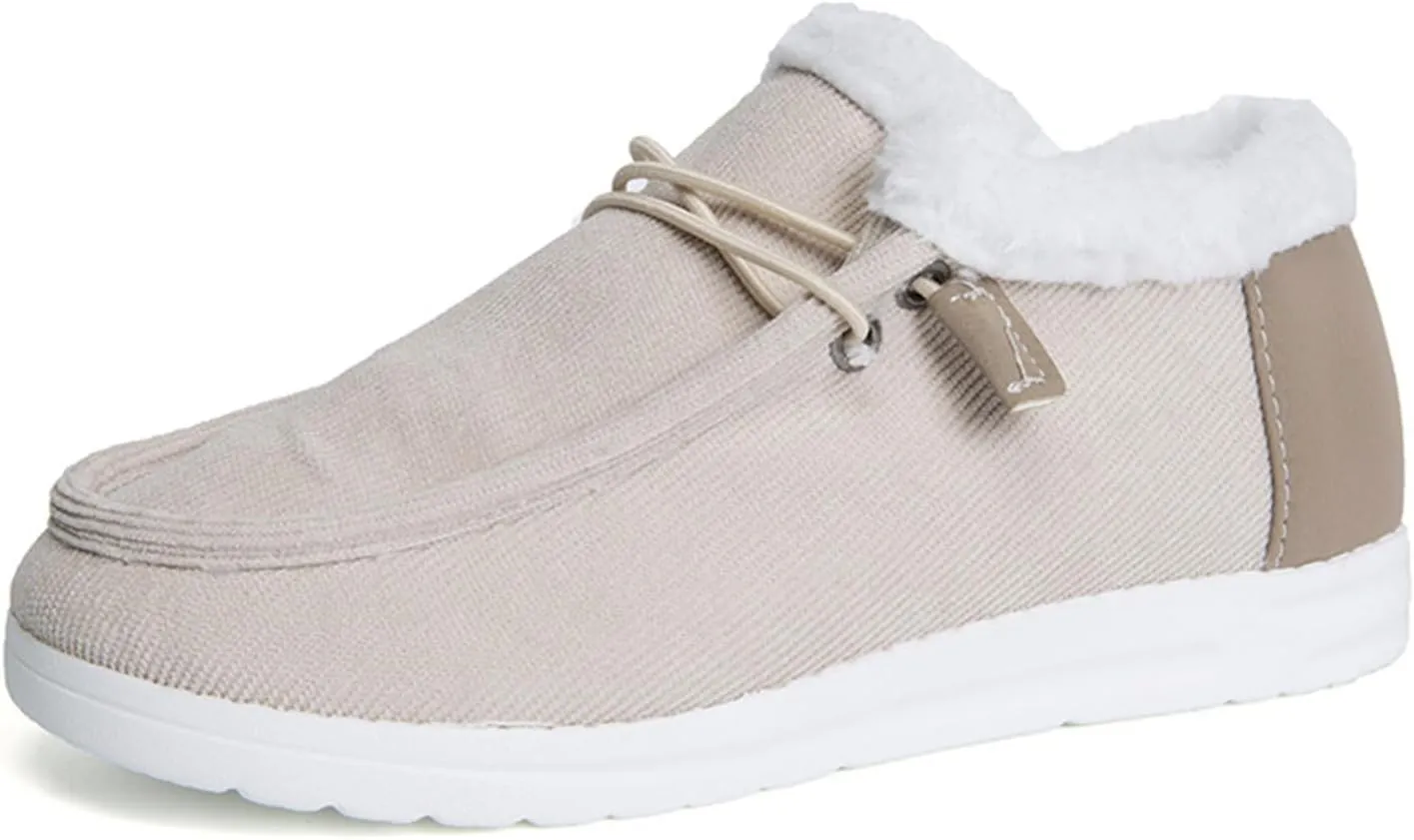 Lausiuoe Winter Boots For Women Fashion Snow Boots Fur Lining Warm Casual Trendy Outdoor Comfortable Fuzzy Shoes 2024