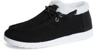 Lausiuoe Winter Boots For Women Fashion Snow Boots Fur Lining Warm Casual Trendy Outdoor Comfortable Fuzzy Shoes 2024