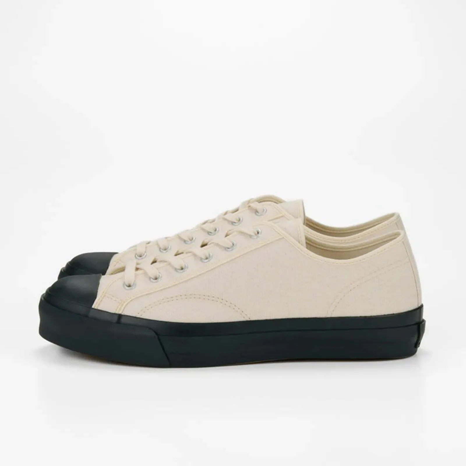 Low Trainer - Natural/Black | Made in Japan
