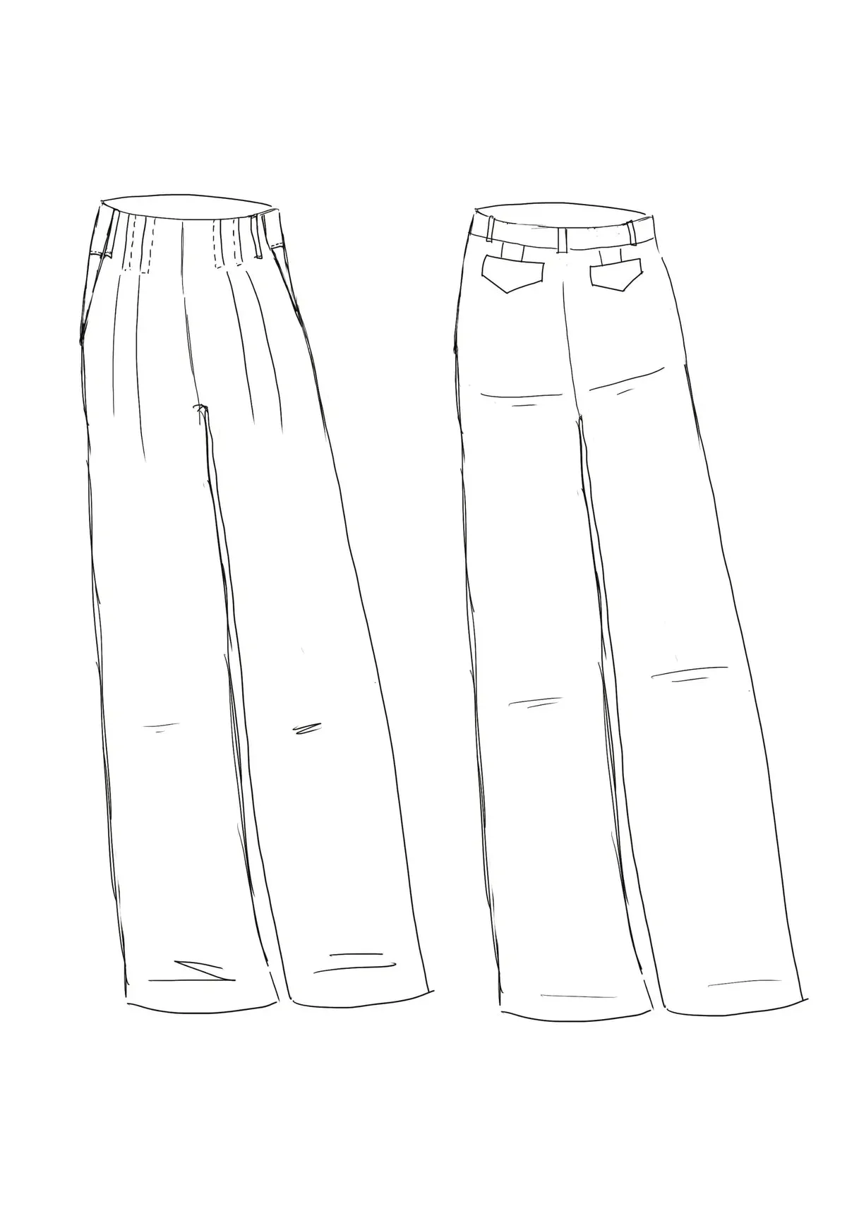 MAISON FAUVE • Brooklyn Pants Sewing Pattern