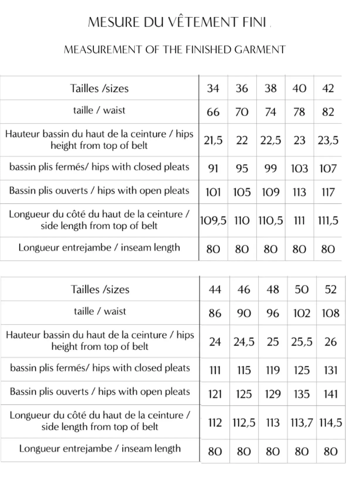 MAISON FAUVE • Brooklyn Pants Sewing Pattern
