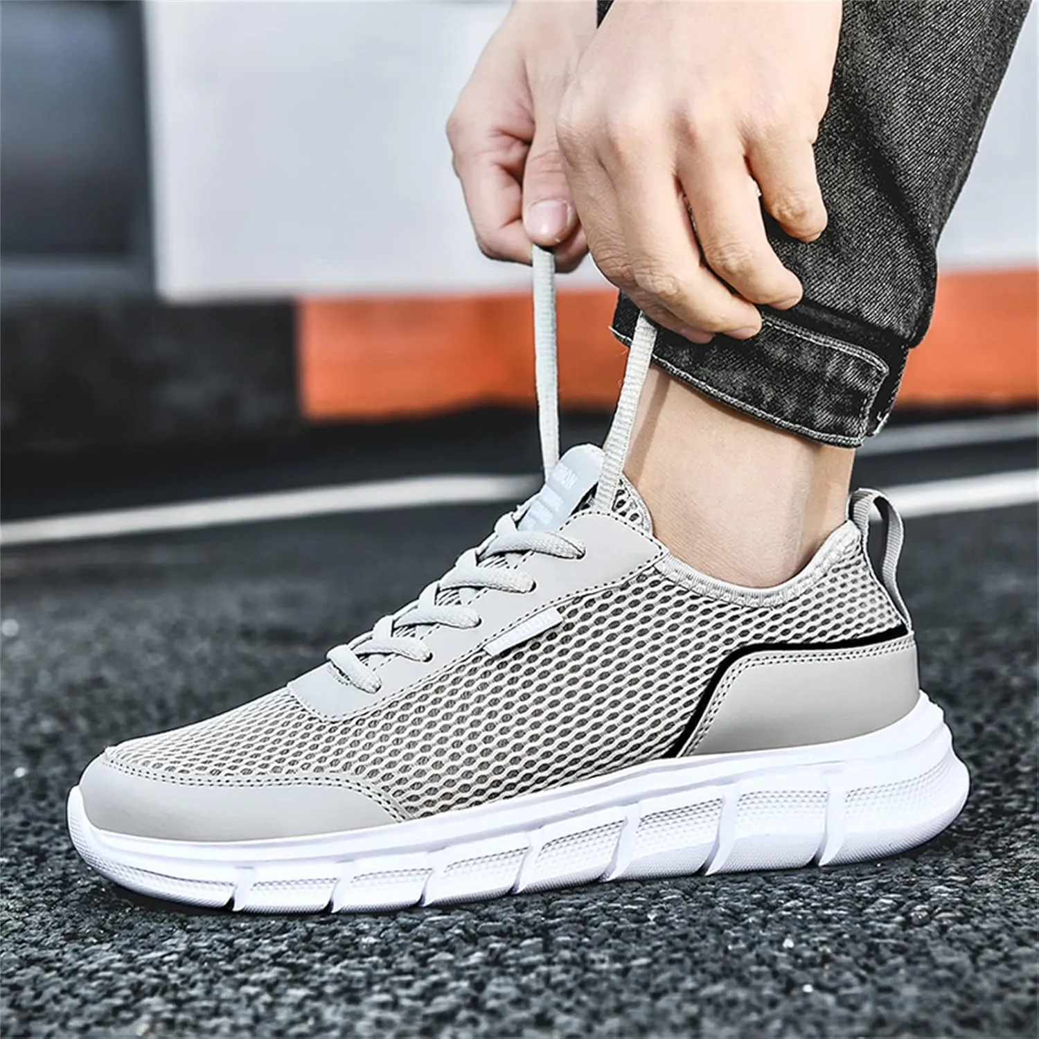 Mens Athletic Shoes Men's Shoes Shoe for Men Walking Shoe for Men Mesh for Everyday and Travel Sneaker