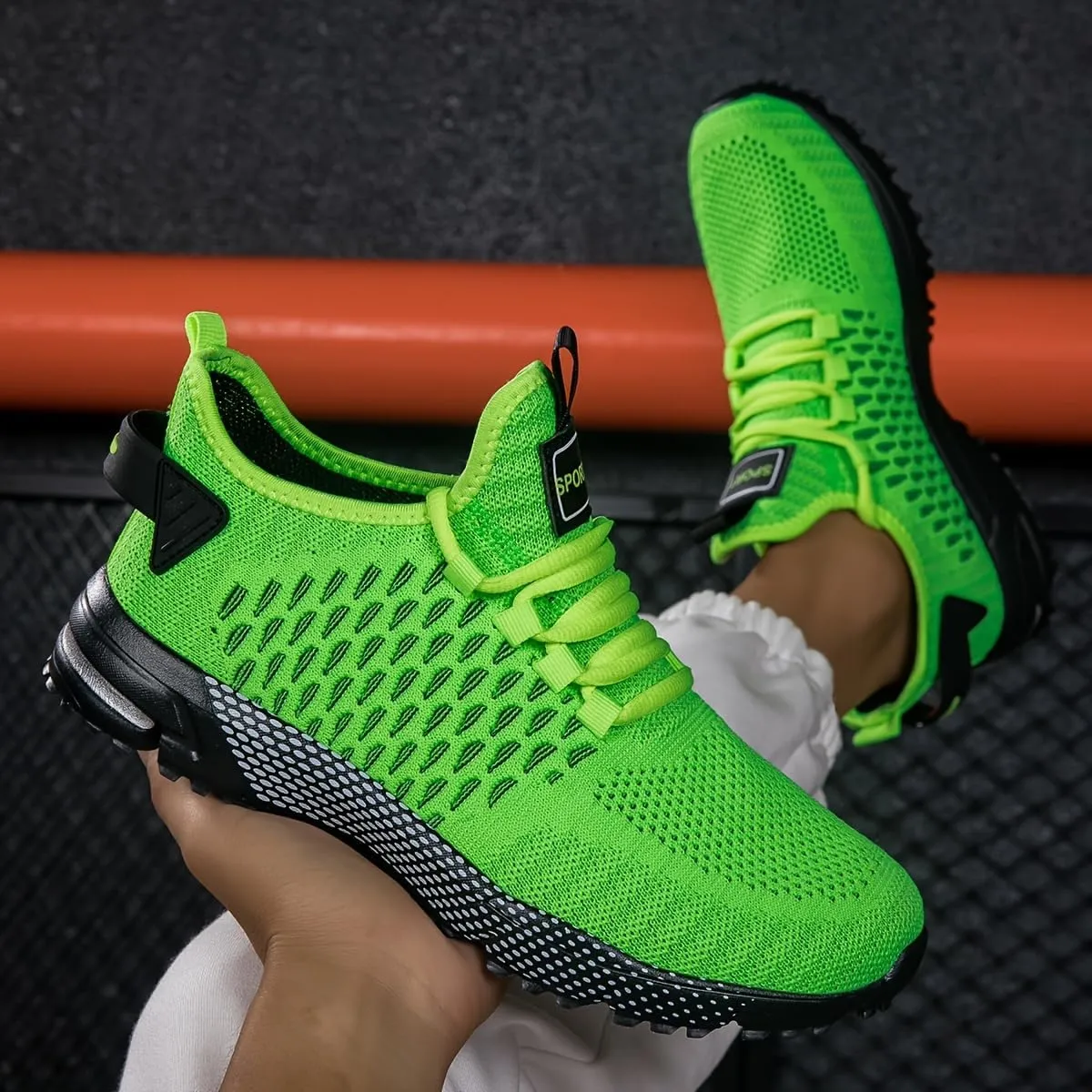 Men's Breathable Non Slip Sneakers for Outdoor Activities, Street Jogging Park Workout,Men's Running Shoes
