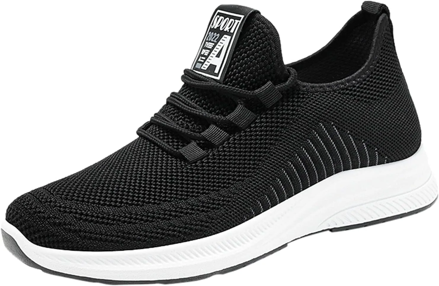 Men's Breathable Stretch Workout Shoes Portable Non Slip Fitness Workout Shoe Men's Comfortable Diabetic Shoes