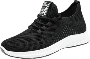 Men's Breathable Stretch Workout Shoes Portable Non Slip Fitness Workout Shoe Men's Comfortable Diabetic Shoes