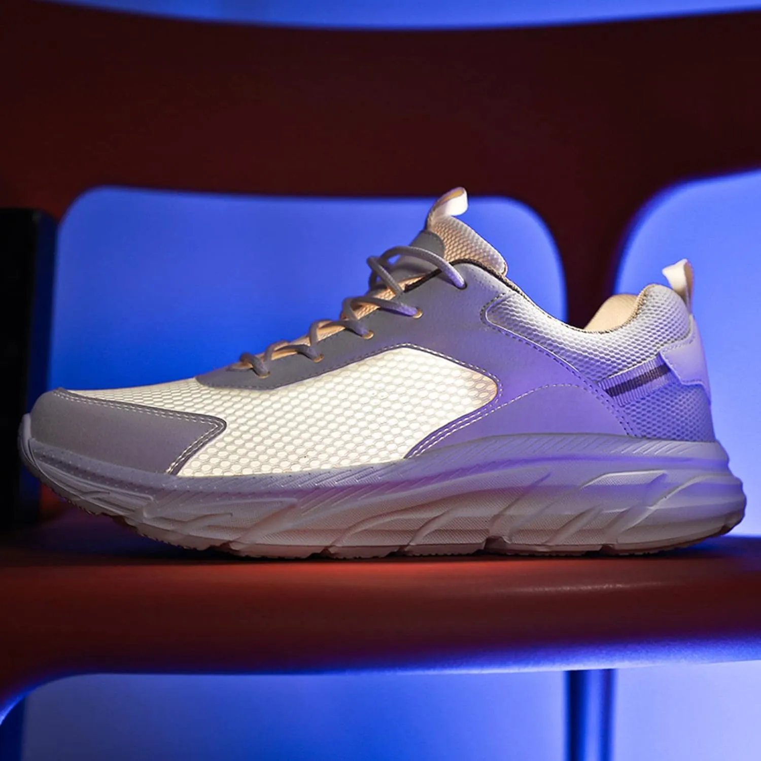 Men's Classic Casual Jogging Sneakers Portable Non Slip Fitness Workout Shoe Athletic Fashion Sneakers for Men