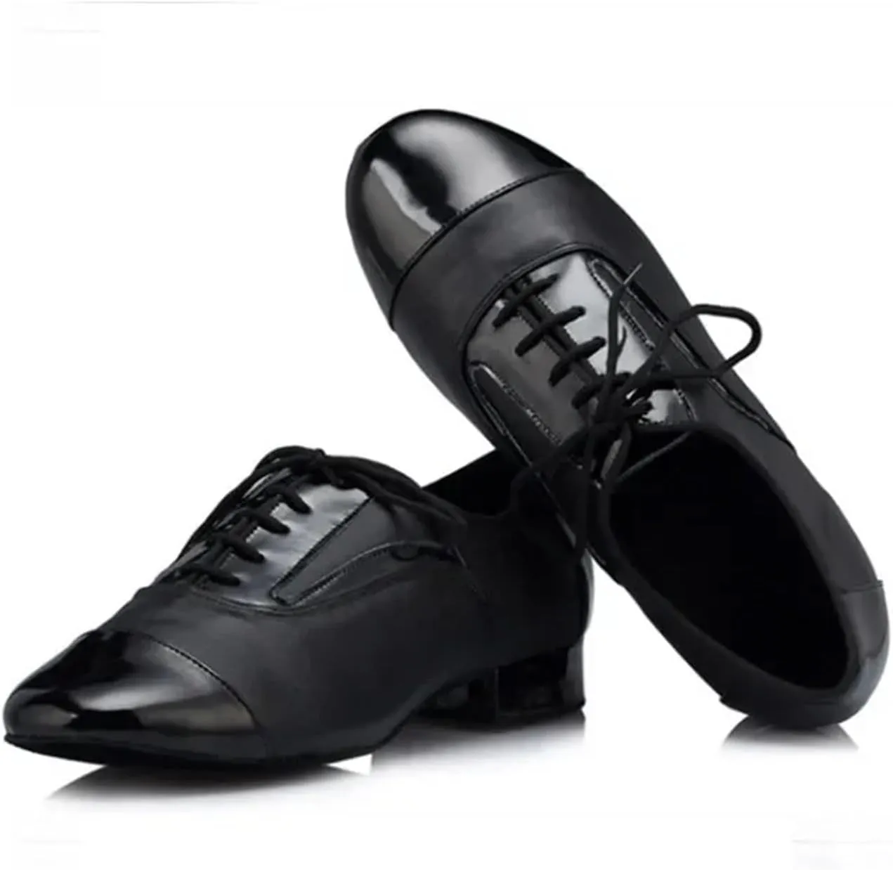 Men's Latin Dance Shoes Latin Dance Shoes Men's Leather Dance Shoes Adult Outdoor Samba Cha Cha Tango Salsa Dance Shoes