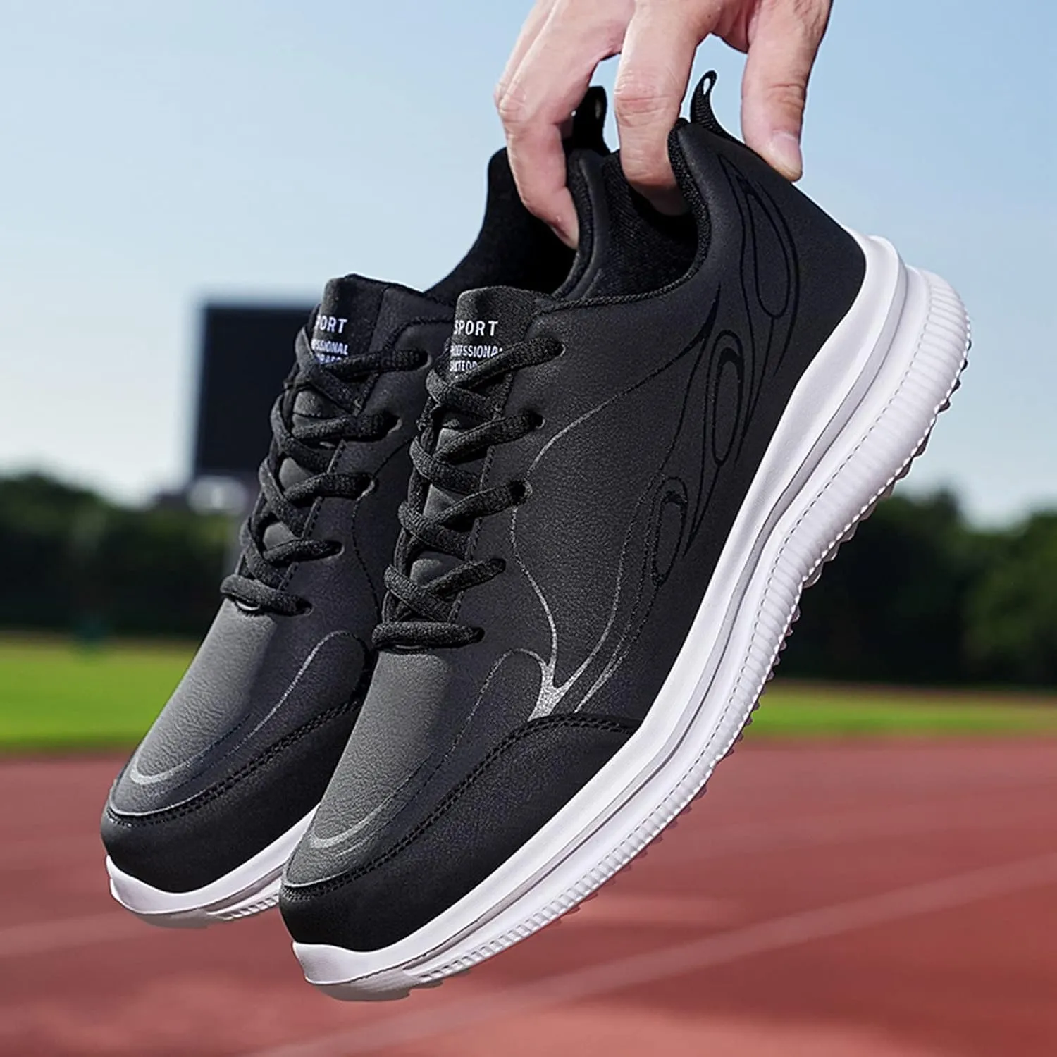 Men's Non Slip Barefoot Minimalist Shoes Portable Non Slip Fitness Workout Shoe Arch Support Plantar Fasciitis