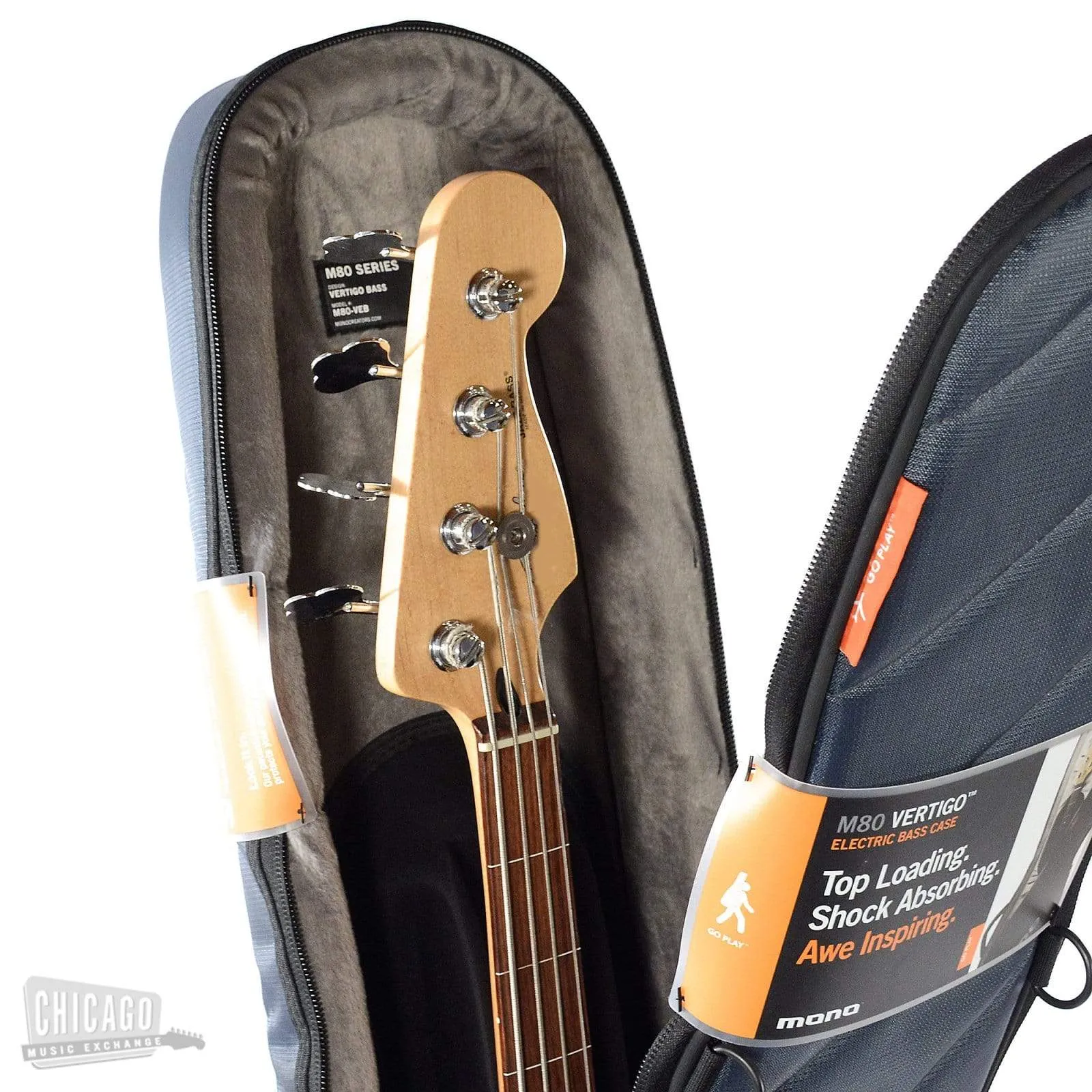 Mono M80 Vertigo Electric Bass Case Steel Grey